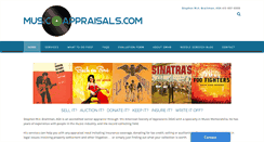 Desktop Screenshot of musicappraisals.com
